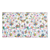 Mexicaanse Otomi Style Bright Pattern Kussensloop (Achterkant-Links)