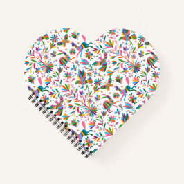Mexicaanse Otomi Style Bright Pattern Notitieboek