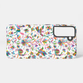 Mexicaanse Otomi Style Bright Pattern Samsung Galaxy Hoesje (Achterkant horizontaal)