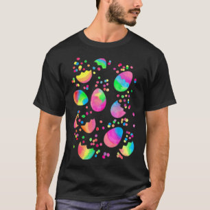 Mexicaanse paaskaronen Waterverf Confetti eieren T-shirt
