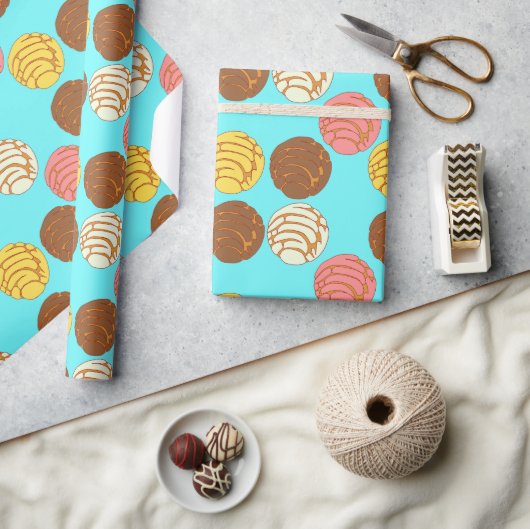 Mexicaanse Pan Dulce Conchas Cadeaupapier (Crafts)