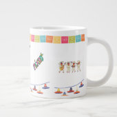 Mexicaanse Partij Koffiemok Extra Grote Beker (Rechts)