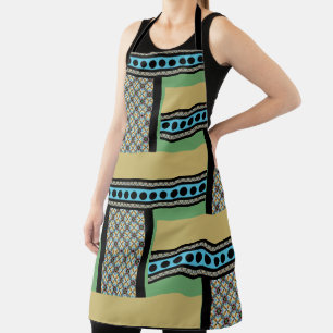 Mexicaanse patchwork stijl 1 schort