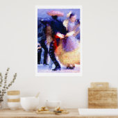 Mexicaanse Pet Dancers Poster (Keuken)