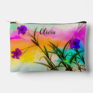 Mexicaanse petunia's liefde kleur print gesneden n etui