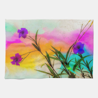 Mexicaanse Petunias Love Color Theedoek