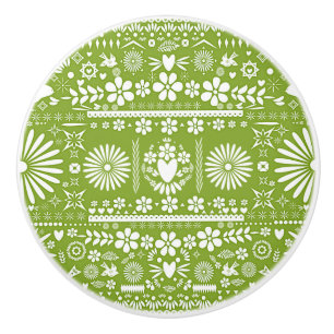 Mexicaanse Picado Lime Avocado Groene Spaanse Papi Keramische Knop
