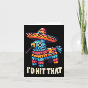 Mexicaanse Pinata is geraakt door die grappige Cin Kaart