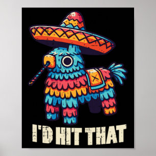 Mexicaanse Pinata is geraakt door die grappige Cin Poster