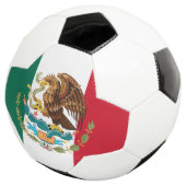 Mexicaanse Pride Futbol: Mexicaanse vlag en wapens Voetbal (Drie kwart)