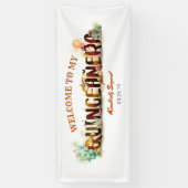 Mexicaanse Quinceanera 15e verjaardag Spandoek (Verticaal)