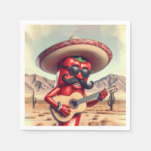 Mexicaanse Red Chili Pepper gitarist Servet