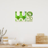 Mexicaanse reisposter Tequila Cactus Poster (Keuken)