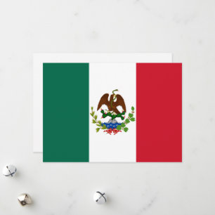 Mexicaanse Republiek Vlag: 1824-1835, Santa Anna Feestdagenkaart