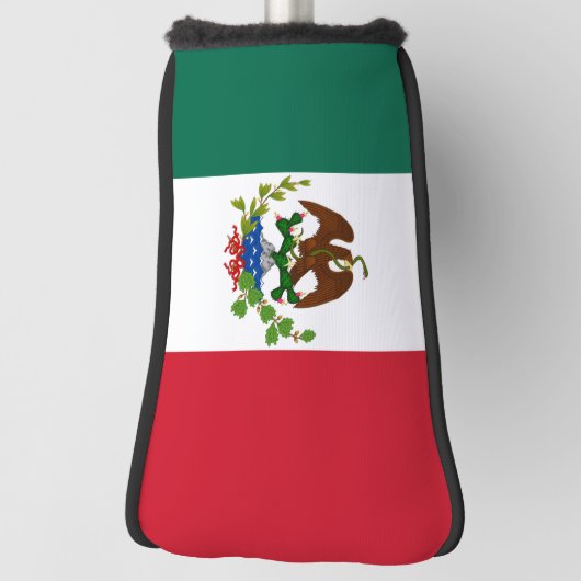 Mexicaanse Republiek Vlag: 1824-1835, Santa Anna Golfheadcover (Draai 90)