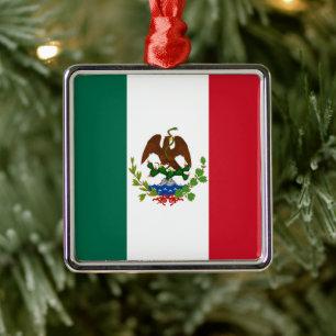 Mexicaanse Republiek Vlag: 1824-1835, Santa Anna Metalen Ornament