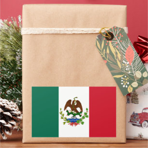 Mexicaanse Republiek Vlag: 1824-1835, Santa Anna Rechthoekige Sticker