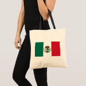 Mexicaanse Republiek Vlag: 1824-1835, Santa Anna Tote Bag (Voorkant (product))