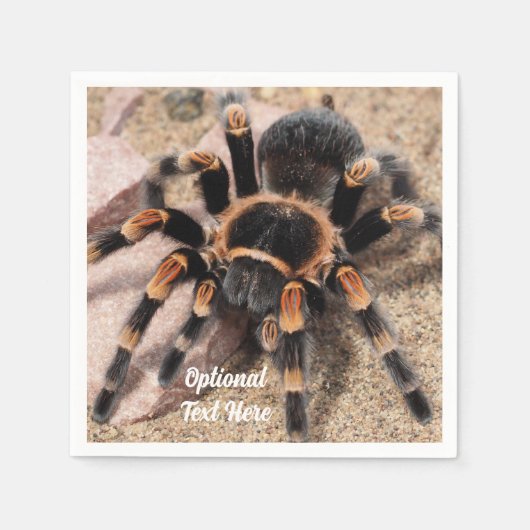 Mexicaanse rode knie Tarantula spin Servet (Voorkant)