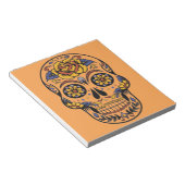 Mexicaanse schedeldag van de doden notitieblok (Schuin)