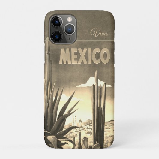 Mexicaanse  Sepia-telefoonkwestie Case-Mate iPhone Case (Achterkant)