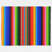 Mexicaanse Serape stijl deken (Voorkant (Horizontaal))