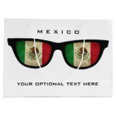 Mexicaanse Shades aangepaste tekst en cadeautas vo (Achterkant)