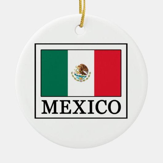 Mexicaanse sierplant keramisch ornament (Voorkant)
