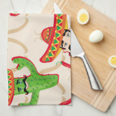 Mexicaanse siësta theedoek (Quarter Fold)