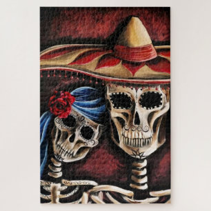 Mexicaanse Skulls Legpuzzel