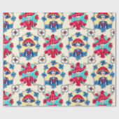 Mexicaanse Skulls wrapppapier Cadeaupapier (Vlak)