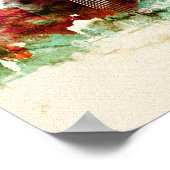 Mexicaanse skyline poster (Hoek)