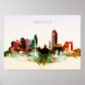 Mexicaanse skyline poster (Voorkant)