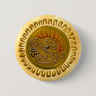 Mexicaanse soennivogel ronde button 5,7 cm