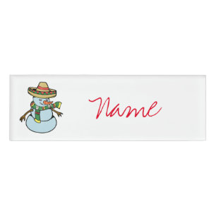 Mexicaanse Sombrero Santa Thunder_Cove Naambadge