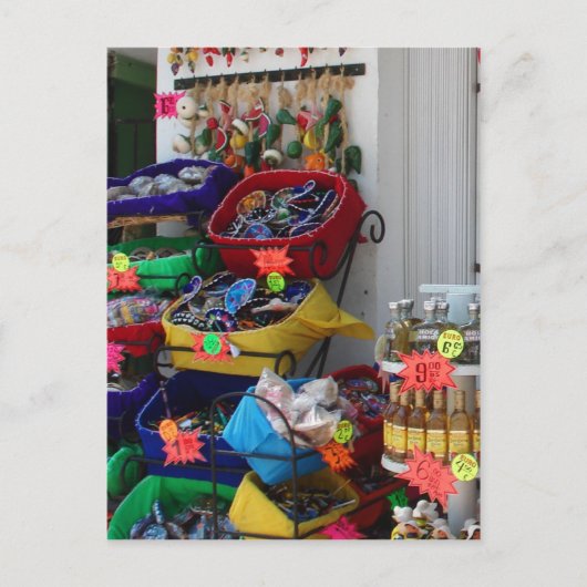 Mexicaanse souvenirs briefkaart (Voorkant)