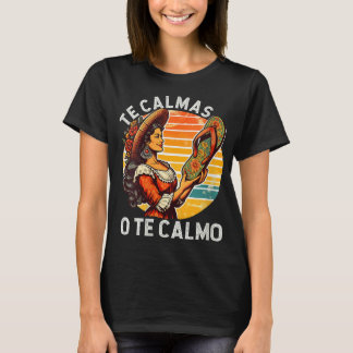 Mexicaanse Spaanse Moeder Moeder Moeder Expressie  T-shirt