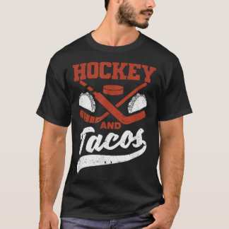 Mexicaanse speler Winter Sport Fan IJshockey T-shirt