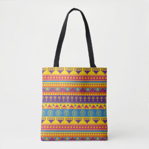 Mexicaanse stammencanvas tas