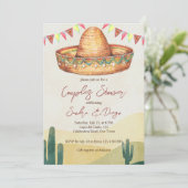 Mexicaanse stelletjes douchen kaart (Staand voorkant)