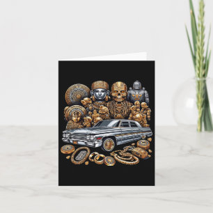 Mexicaanse Straatcultuur Lowrider Latino Cinco De  Kaart