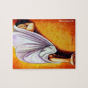 Mexicaanse Street Art. Jigzaag Puzzle Legpuzzel
