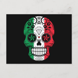 Mexicaanse suikerschedel, Cinco De Mayo Skull Briefkaart