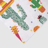 Mexicaanse Taco Bout Love Bruiloft Feest Favor Tissuepapier (Detail)