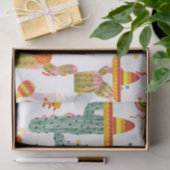 Mexicaanse Taco Bout Love Bruiloft Feest Favor Tissuepapier (Geschenk)