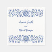 Mexicaanse Talavera bruiloft Servet (Voorkant)