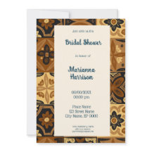 Mexicaanse Talavera Design Bridal Shower
