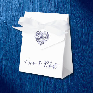 MEXICAANSE TALAVERA hart Bedankdoosjes