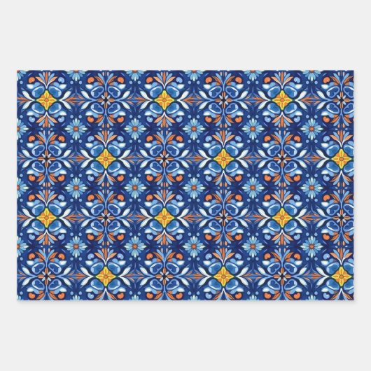 Mexicaanse Talavera inpakpapier (Voorkant)