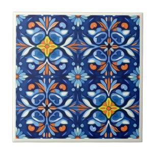 Mexicaanse Talavera keramische Tegel Collectie Tegeltje
